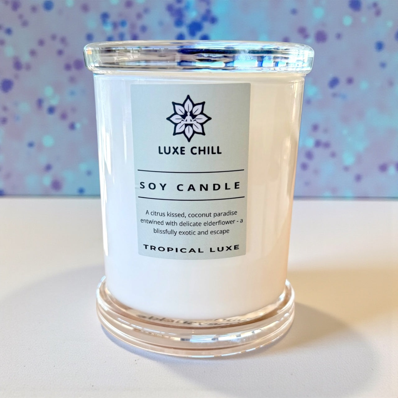 Luxe Chill Ophelia Candle - Tropical Luxe