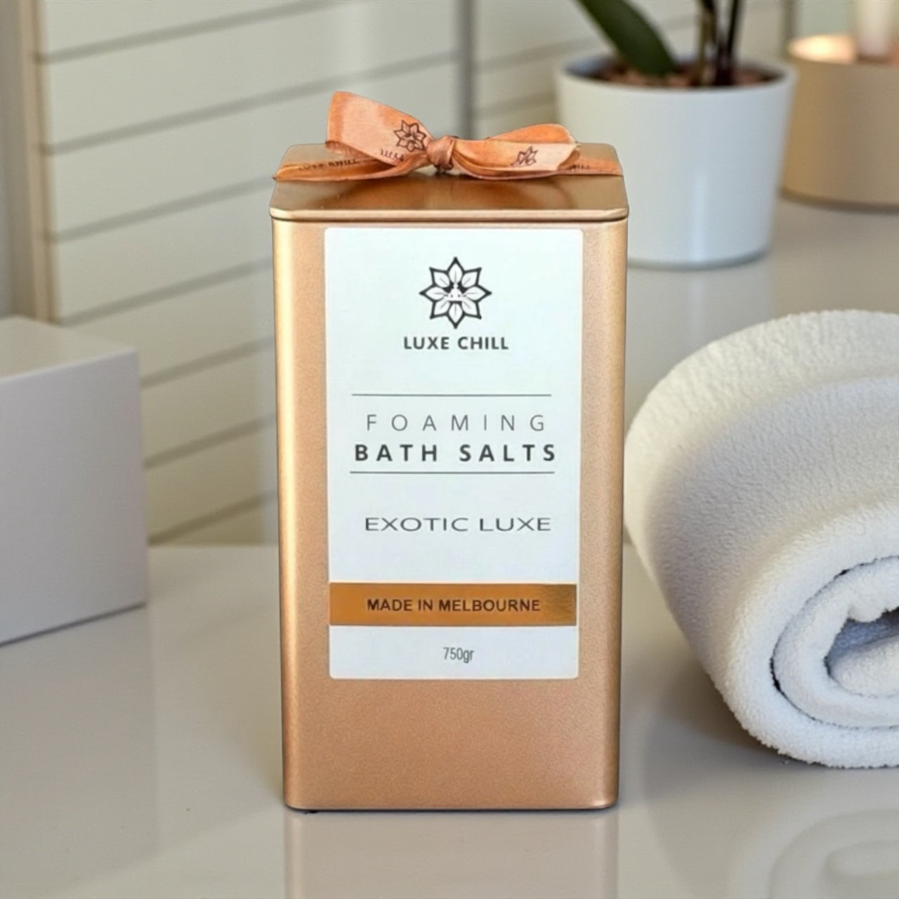 Foaming Bath Salts -Exotic Luxe