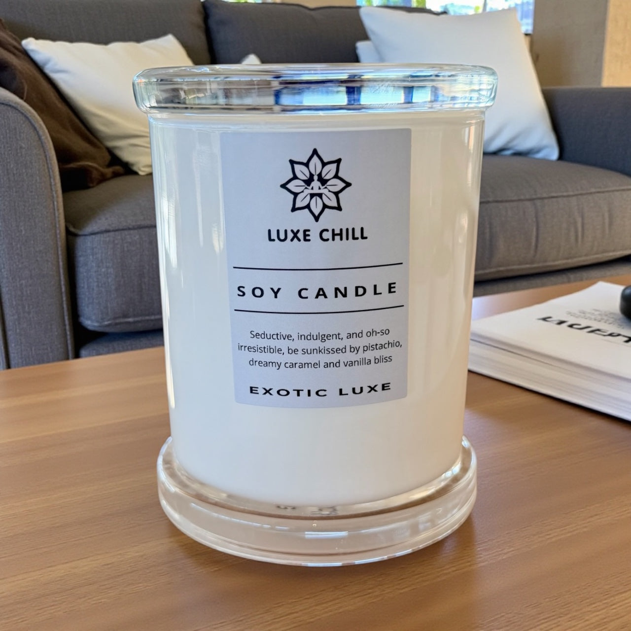 Luxe Chill Ophelia Candle - Exotic Luxe