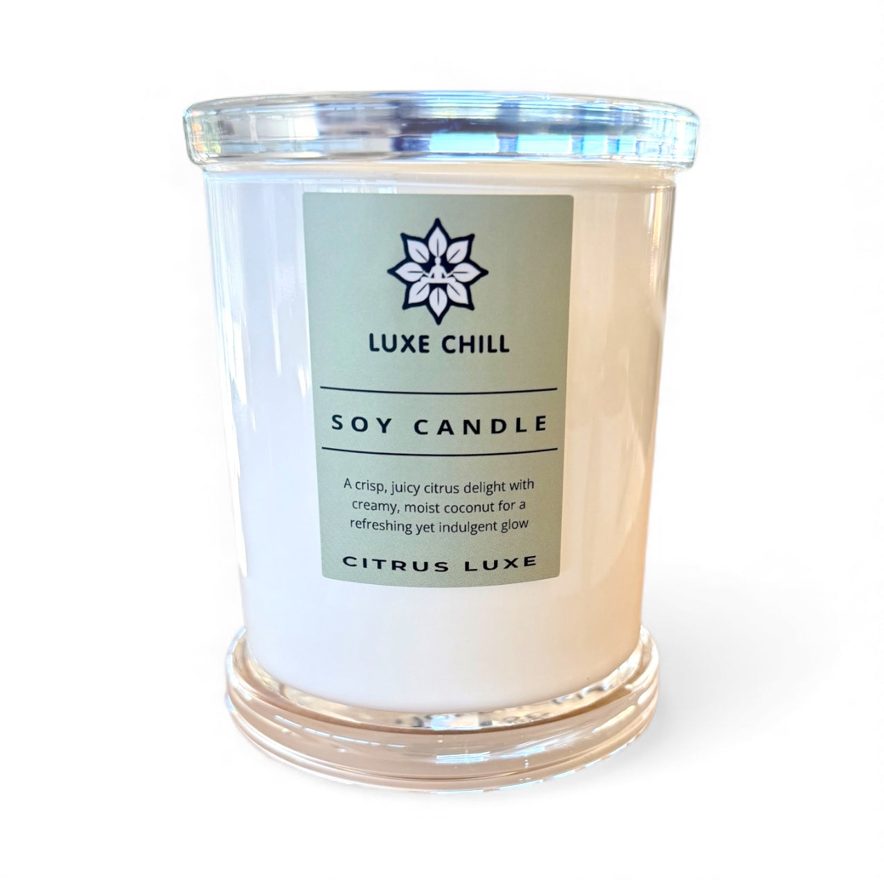 Luxe Chill Ophelia Candle - Citrus Luxe