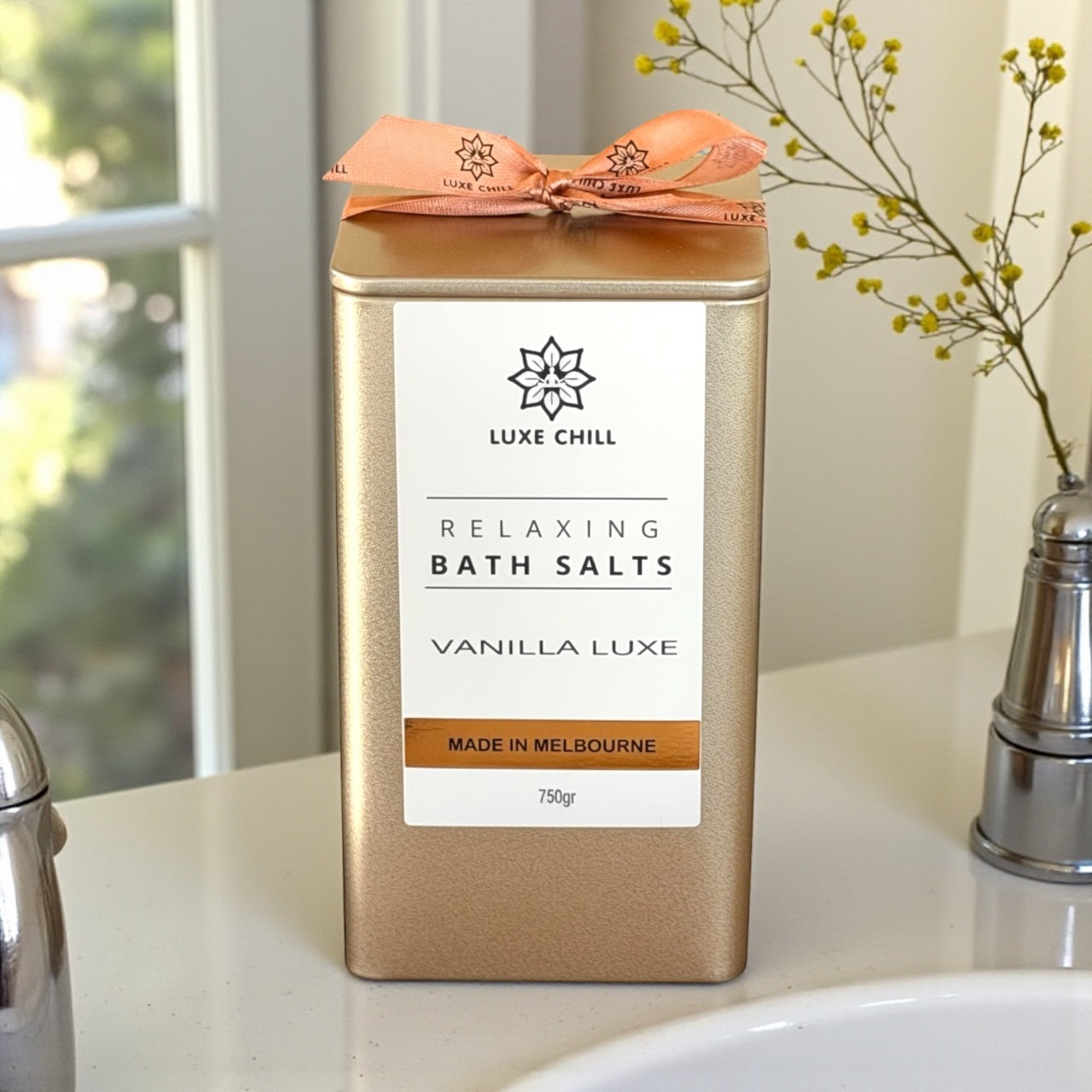 Relaxing Bath Salts -  Vanilla Luxe