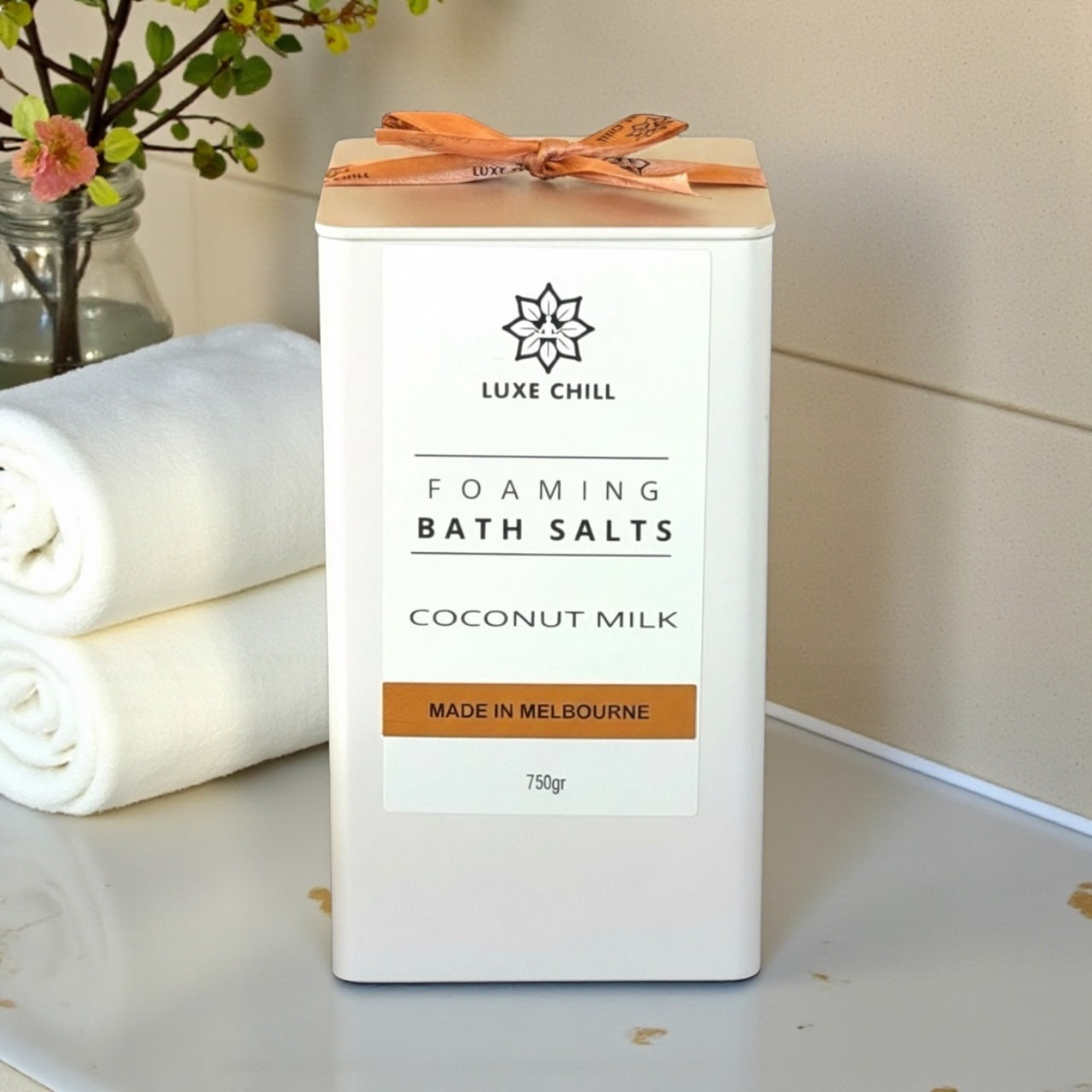 Foaming Bath Salts - Coconut Milk