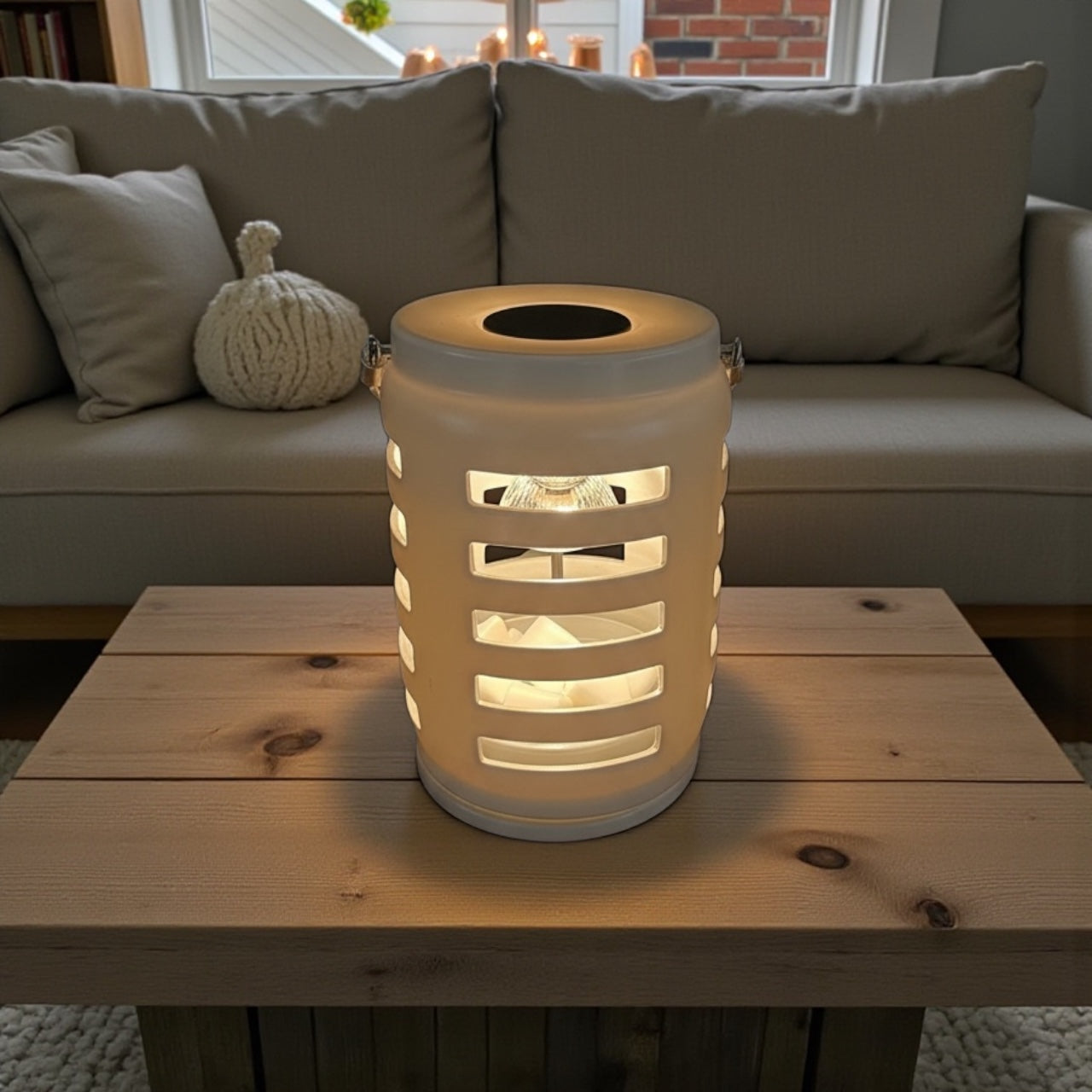 Electric Wax Melter- Shutter Lantern