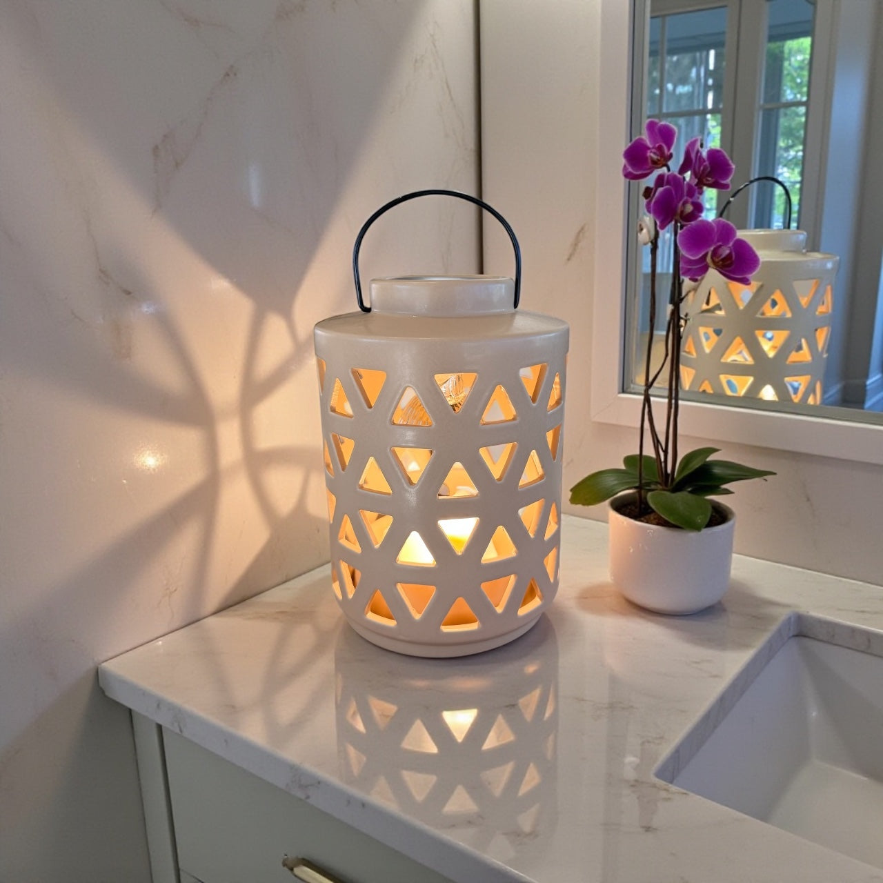 Electric Wax Melter - Geo Lantern